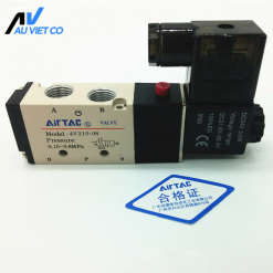 Van điện từ khí nén Airtac 4v210-08| Điện áp 110V-220V-24V| Giá rẻ.