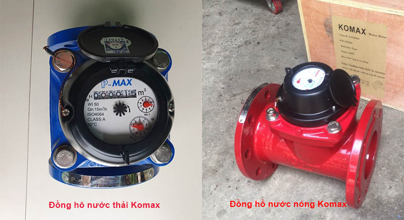 Đồng hồ nước thải - nước nóng Komax
