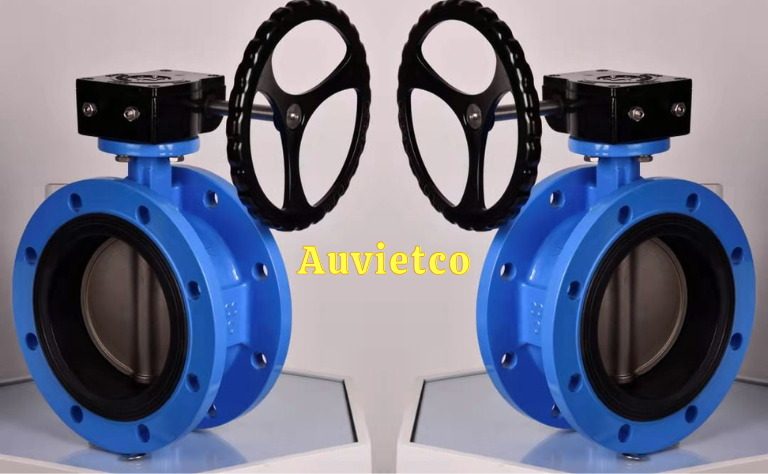 Van bướm DN200 tay quay