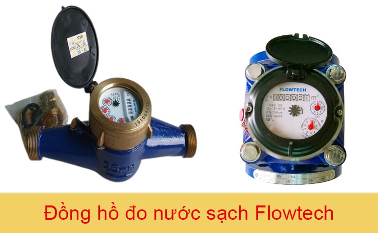 Đồng hồ đo nước sạch Flowtech