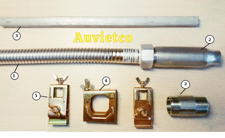 Cấu tạo ống mềm nối đầu phun sprinkler